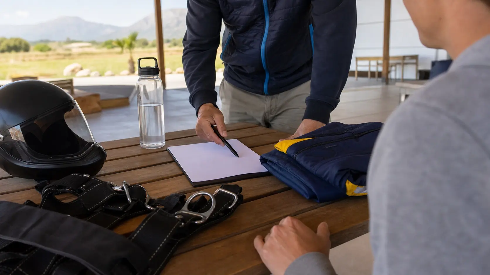 Coach-led preparation before AFF training